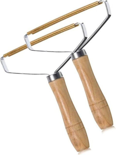 Manueller Fusselrasierer aus Kupfer von STEL ORA in Braun und Gold mit ergonomischem Design - Bild 1