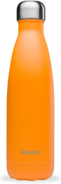 Isotherme Flasche Qwetch Originals Orange 0,7 l - Bild 1