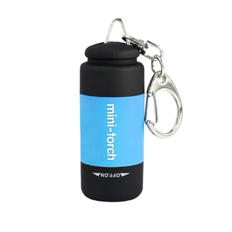 Hersteller Direct Batch Mini-Taschenlampe mit LED und USB-Aufladung als praktischer Schlüsselanhänger aus Kunststoff - Bild 5