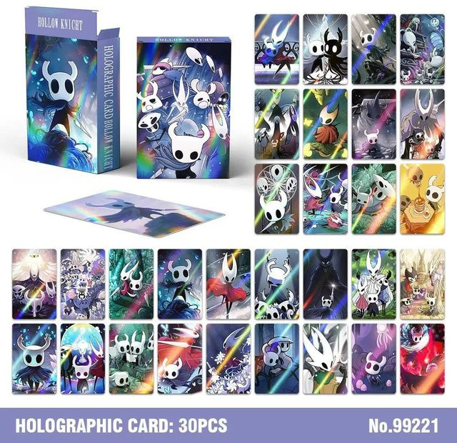 Bandai Hollow Knight Sammelkarten, Nachfüllpack, 30er-Pack - Bild 1