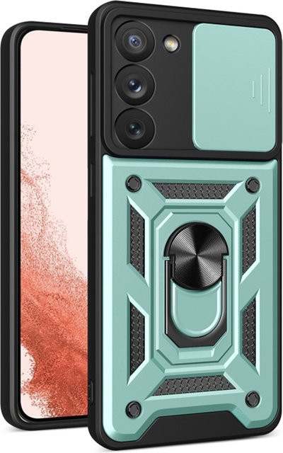 Techsuit CamShield Schutzhülle für Samsung Galaxy S23+ in Grün - Bild 1