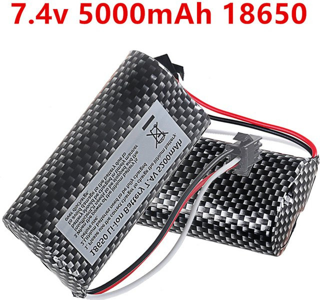 GAOLAG Ferngesteuertes Auto, MN82, MN82PRO, MN99S, MN128, MN168 LC79, MN78, MN99S, MN168 LC79, 7,4V 5000mAH 2S 18650 Lithium-Batterie-Zubehör - Bild 1