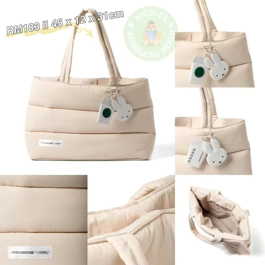 Miffy Miffy Rabbit Joint-Einkaufstasche, Akademie-Stil, Schulterhandtasche - Bild 3
