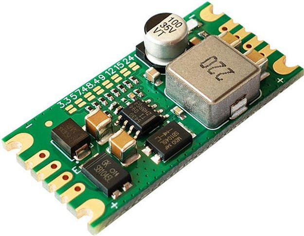 YUENHOANG DC-DC TPS5450 TPS5430 Buck Step Down Modul 5A/3A Schaltregler in Grün für RC Modelle - Bild 1