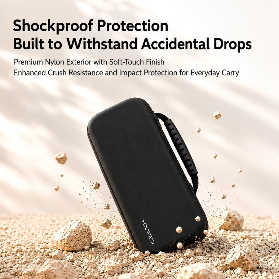 YOOPEO Tragetasche und stoßfeste Schutzhülle in Schwarz für Mobapad M12, NYXI Hyperion 3 und Switch 2 Konsolen - Bild 3
