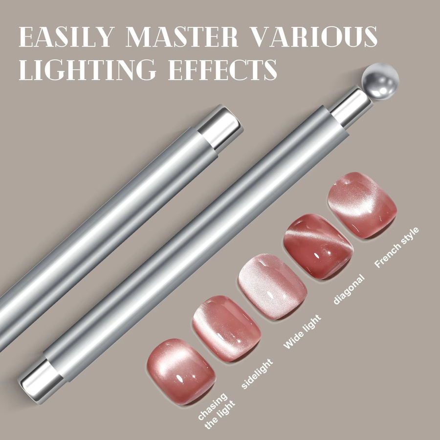 Misscheering Nagelmagnet-Stift, Rose Golden, Glänzend - Bild 2