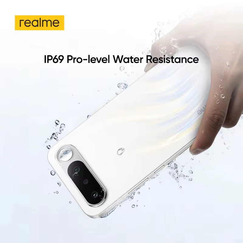 realme 16 5G Smartphone Europäische Version in Weiß mit MediaTek Dimensity 6400 Turbo Chip, 6,57 Zoll 120Hz AMOLED Display und 6550mAh Akku - Bild 3