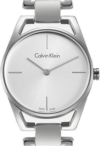 Calvin Klein Armbanduhr, Quarz, Edelstahl, Silber, Damen - Bild 1