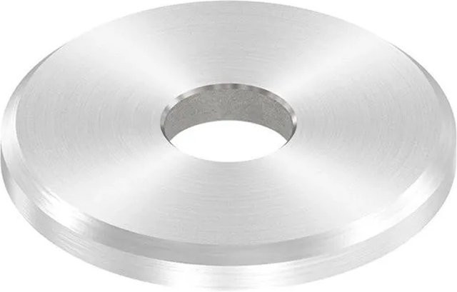 FeNau Ausgleichsstück aus Edelstahl in Silber mit Ø 30 mm und 8,5 mm Bohrung - Bild 1