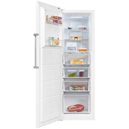 Exquisit Gefrierschrank No Frost in Weiß mit 274 l Volumen, B/H/T: 60 x 185 x 66 cm