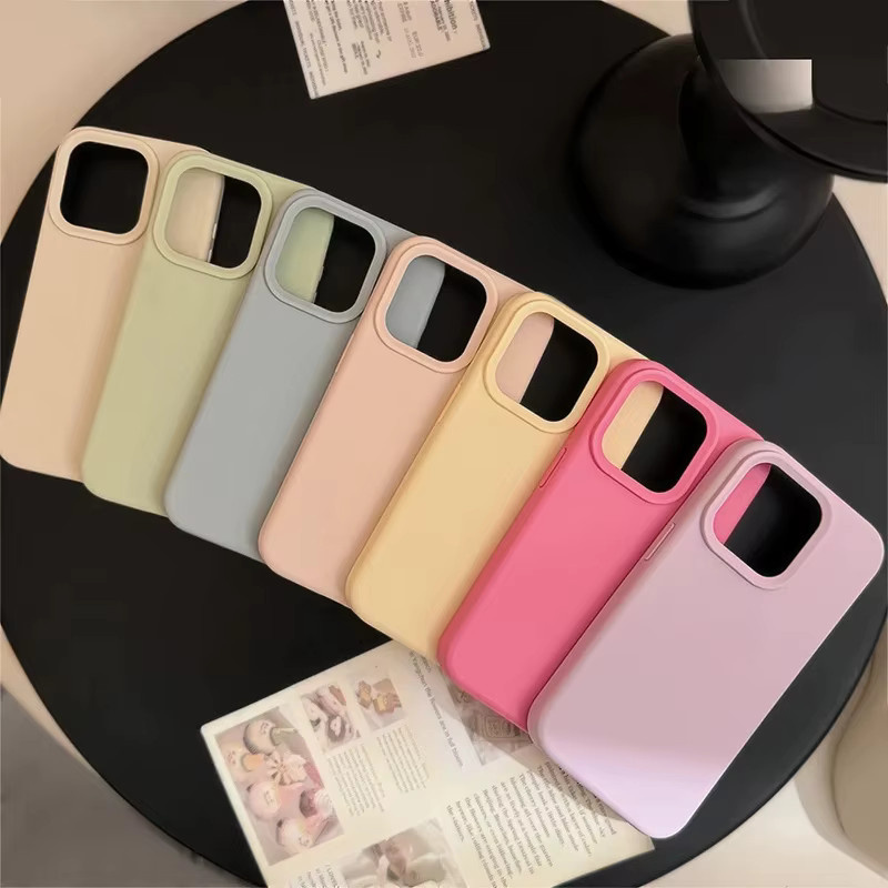 Stoßfeste Silikon-Handyhülle in Schwarz für Apple iPhone 11 bis iPhone 17 Pro Max - Bild 4