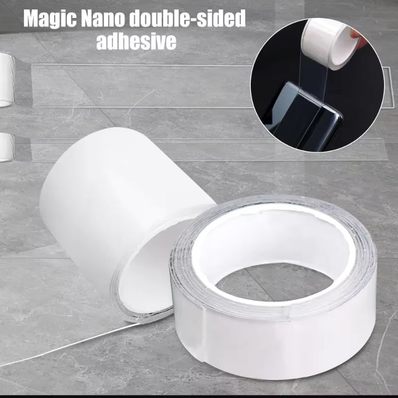 3m Nano-Klebeband transparent doppelseitig wasserdicht 3 m - Bild 2
