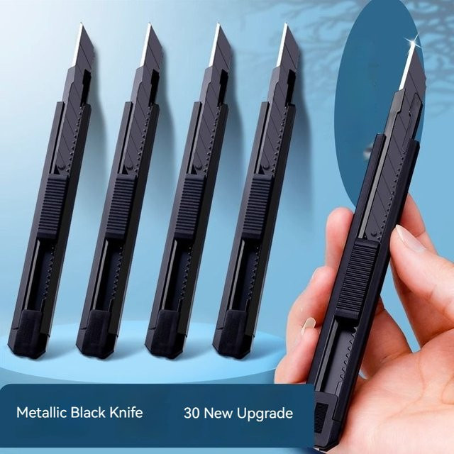 Scimaker Allzweckmesser aus Metall mit 9 mm Klinge und selbstsicherndem Design für Schreibwaren und Künstlerbedarf - Bild 1