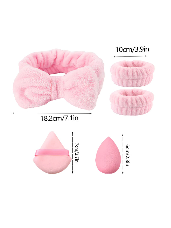 KOSSHOW Beauty-Tools Set, rosa, 9 Stück - Bild 3
