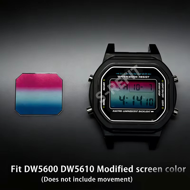 CASIO Uhrenmodifikationszubehör, Bildschirmaufkleber, Bunt, Unisex - Bild 2