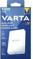 VARTA Wireless Powerbank Mag Pro, 5.000mAh, Weiß, USB-C - Bild 1