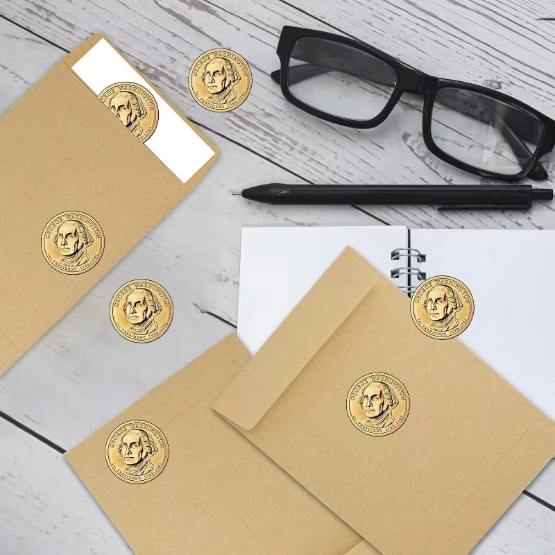 Selbstklebende Geldumschläge aus Kraftpapier für Bargeld, Münzen, Schecks und Kreditkarten - Bild 2