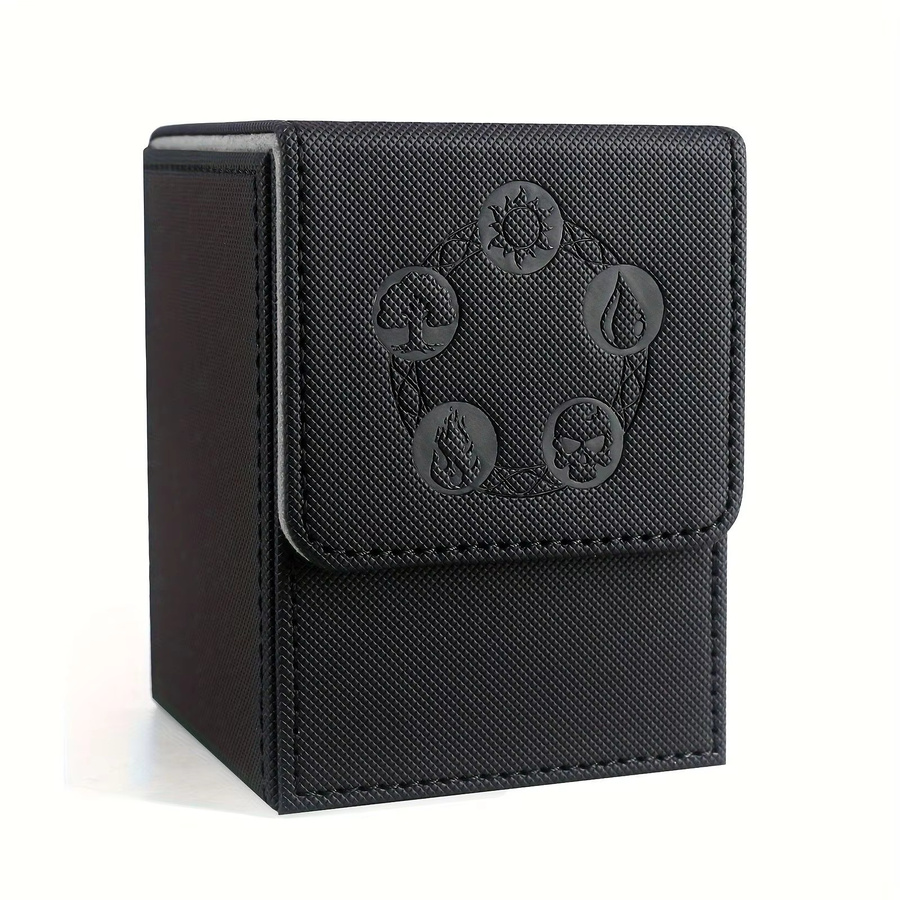 BANLOGA Karten-Deck-Box, Kartenbox aus PU-Leder, mit Magnetverschluss - Bild 2