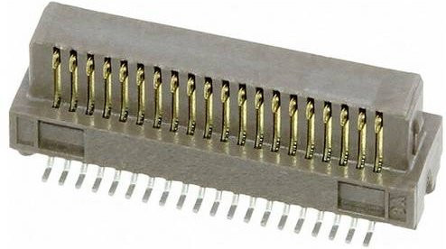 Molex Buchsengehäuse-Platine 40-polig in Grau - Bild 1