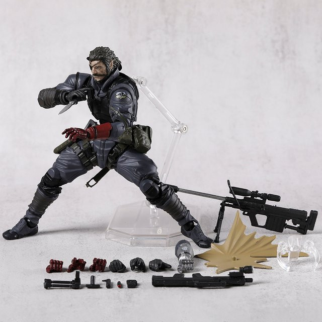 Bandai Metal Gear Solid 5-Venom Snake Actionfigur, Einzelfigur, Schwarz - Bild 1