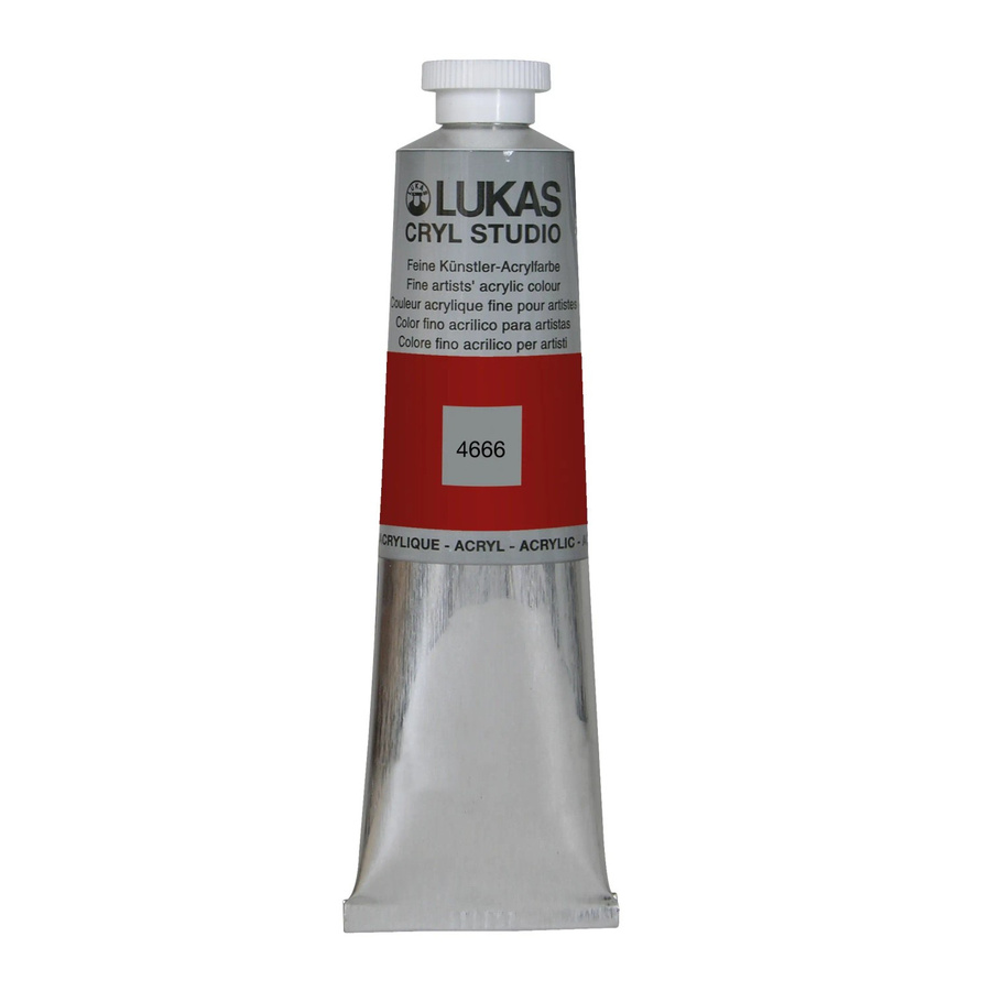 Lukas Cryl Studio Acrylfarbe Krapplack 75ml in der Aluminiumtube - Bild 2