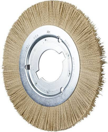 PFERD TOOLS Rundbürste schmal ungezopft RBU mit Diamant-Filament, Korn 600, Bohrung: 50,8 mm, Durchmesser: 200 mm, Breite: 12 mm - Bild 1