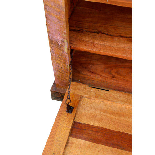 SIT Dielen-Set BALI Schuhschrank im Industrial Design aus Holz und Metall in Bunt und Antikschwarz - Bild 3