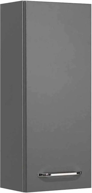 Pelipal Bad-Hängeschrank Quantum 05 in Anthrazit mit Soft-Close-Türen und Glas, Breite: 30 cm, Höhe: 72 cm - Bild 1