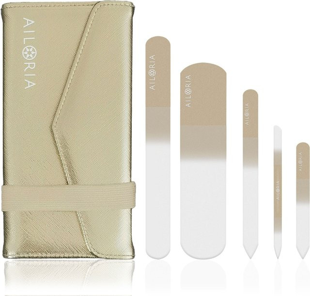 AILORIA Contour Luxe Glas-Nagelfeilenset - Bild 1