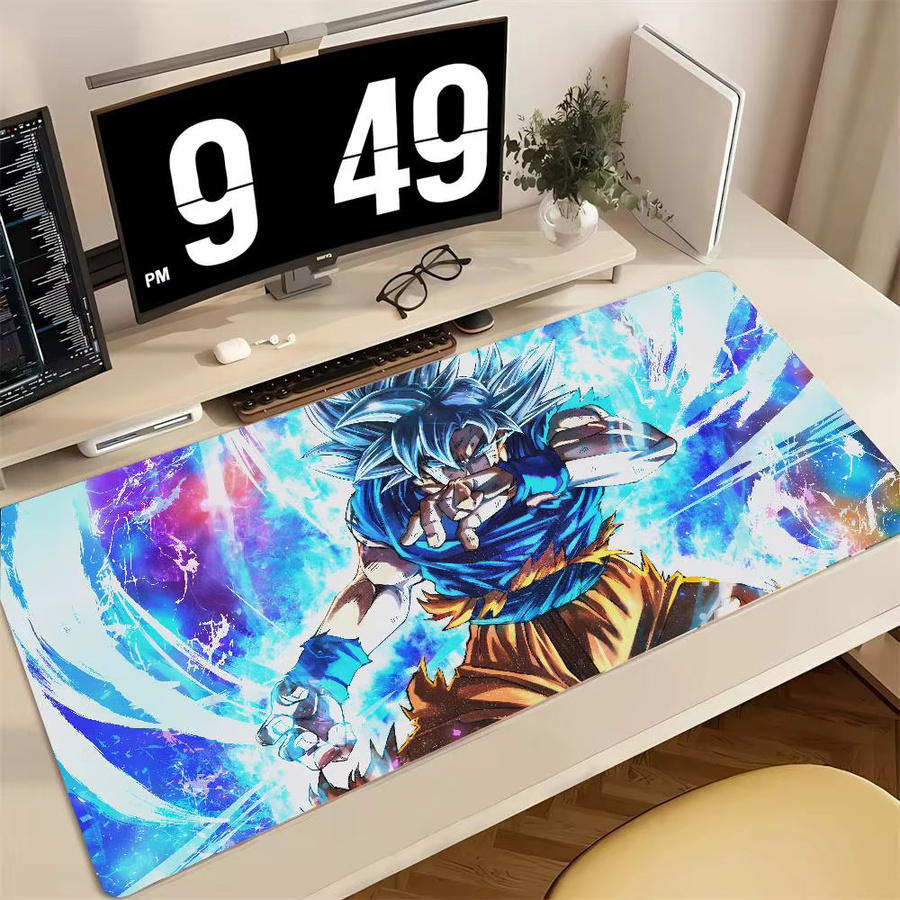 Bandai Dragon Ball Universe Seven Gaming-Mauspad, große Schreibtischunterlage aus Gummi in Multicolour mit genähtem Randdesign - Bild 5