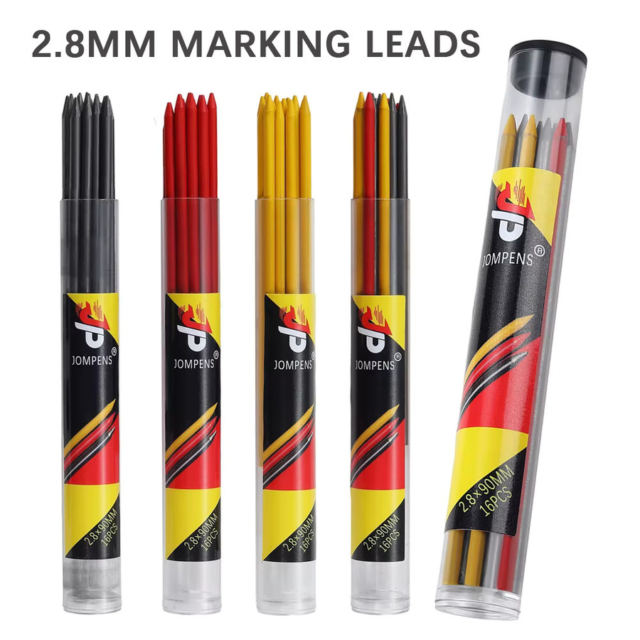 MROOFUL Mechanikbleistiftminen 2,8 mm in Multicolour für Holzbearbeitung und Architekten, 1 Box - Bild 5