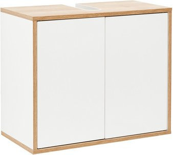 Fackelmann Waschbeckenunterschrank FINN in Weiss mit 2 Türen, B/H/T: 60 x 50 x 30,5 cm - Bild 1