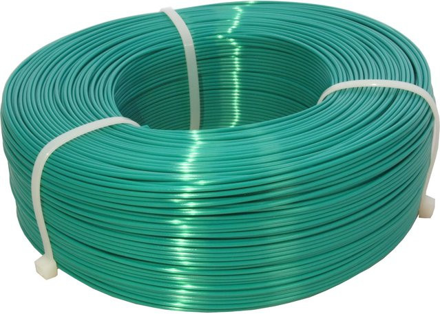 purefil PLA Silk Filament Green 1,75 mm 1 kg Refill - Bild 1