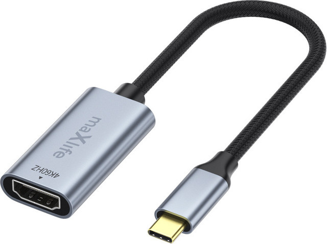 MaXlife Audio- und Videoadapter USB-C auf HDMI in Grau - Bild 1
