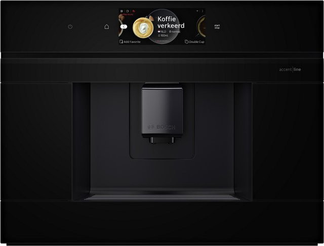 Bosch CTL9181B0 Einbau-Kaffeevollautomat in Schwarz mit Keramik-Mahlwerk, Milchbehälter und Smartphone-Steuerung - Bild 1