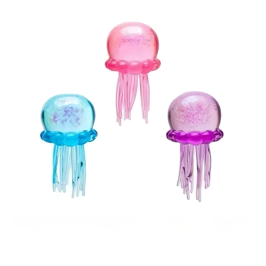 Schylling Fuzz Ball Jellyfish Squishy, Meerestiere, Bunt / Mehrfarbig - Bild 3