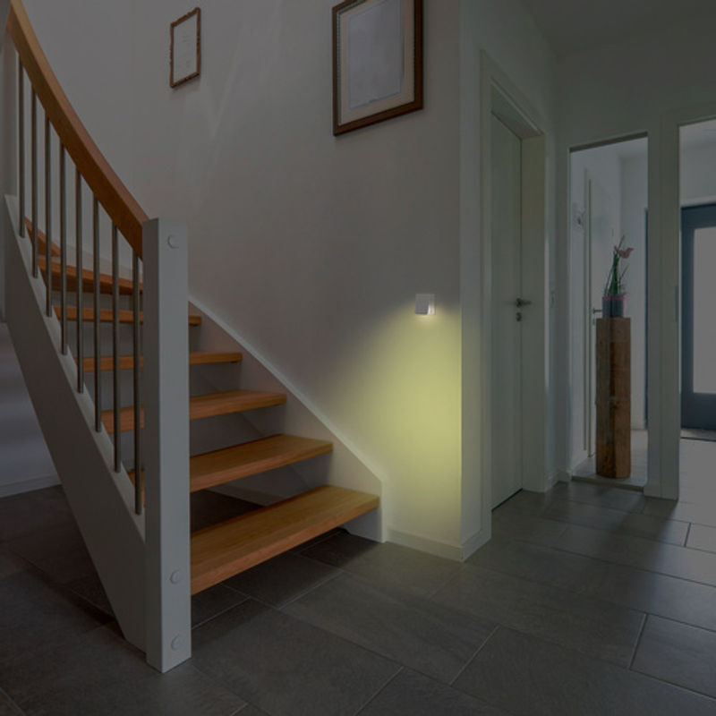 Hama LED-Nachtlicht mit Dämmerungssensor für die Steckdose, Farbe: Weiß, Lichtfarbe: Warmweiß - Bild 4