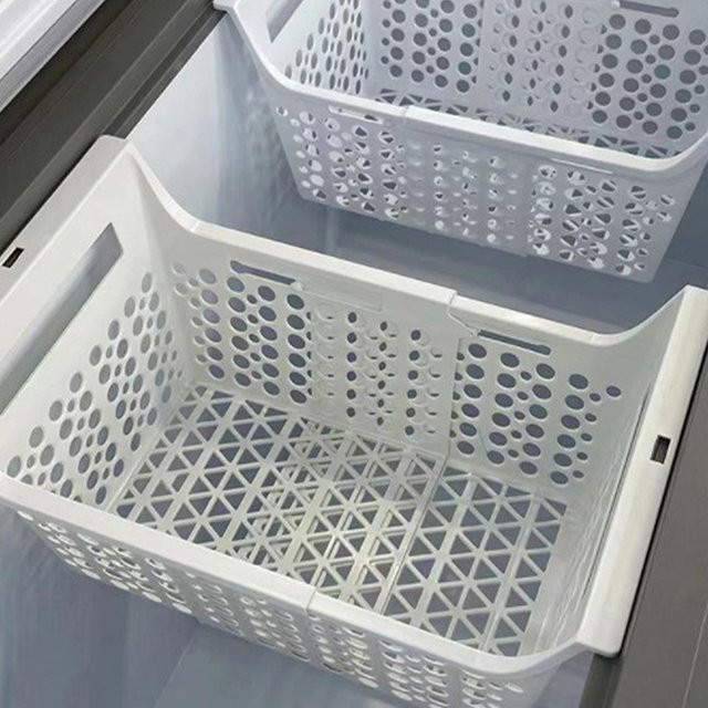 JETTING Gefriertruhen-Korb aus Kunststoff in Weiß als Organizer für die Gefriertruhe oder den Kühlschrank - Bild 1