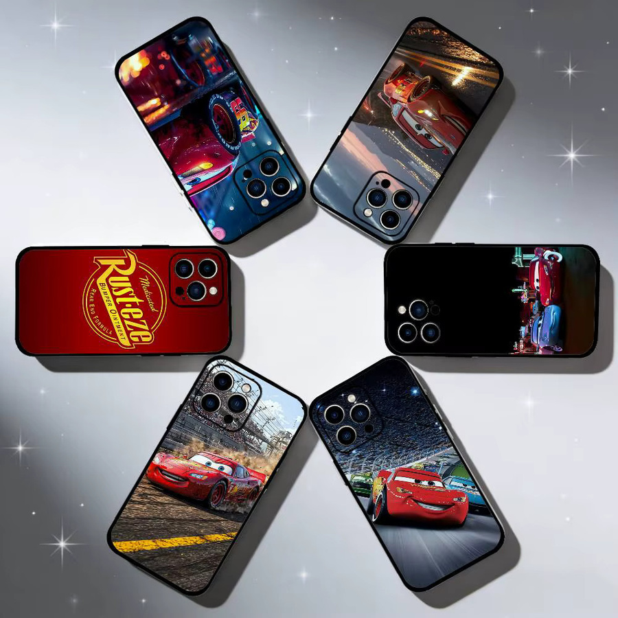 Mesuca Handyhülle Lightning McQueen für iPhone 11 bis iPhone 17 Pro Max in Multicolour - Bild 4