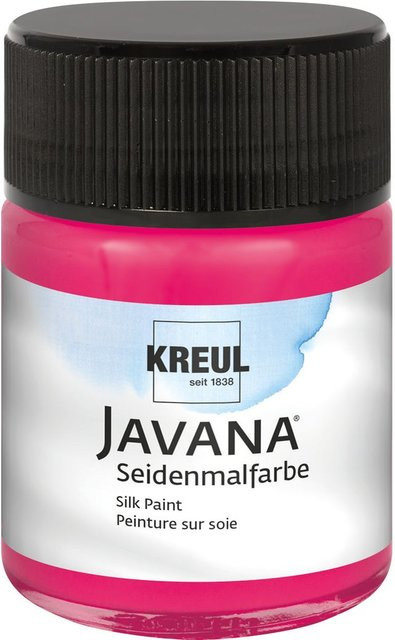 KREUL Javana Seidenmalfarbe Weinrot 50 ml - Bild 1