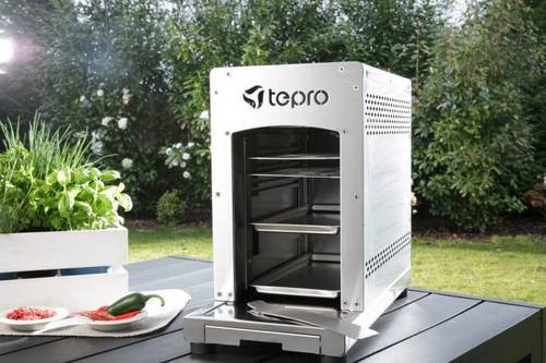 Tepro Toronto Gas-Steakgrill mit 1 Brenner aus Edelstahl in Silberfarben mit 800 Grad Oberhitze und einer Grillfläche von Breite: 31,5 cm, Tiefe: 15,4 cm - Bild 2