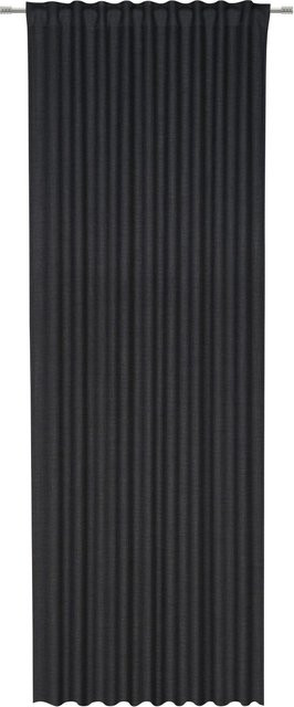 Premium Living Fertigvorhang Leo in Schwarz, blickdicht, Breite: 135 cm, Höhe: 255 cm - Bild 1