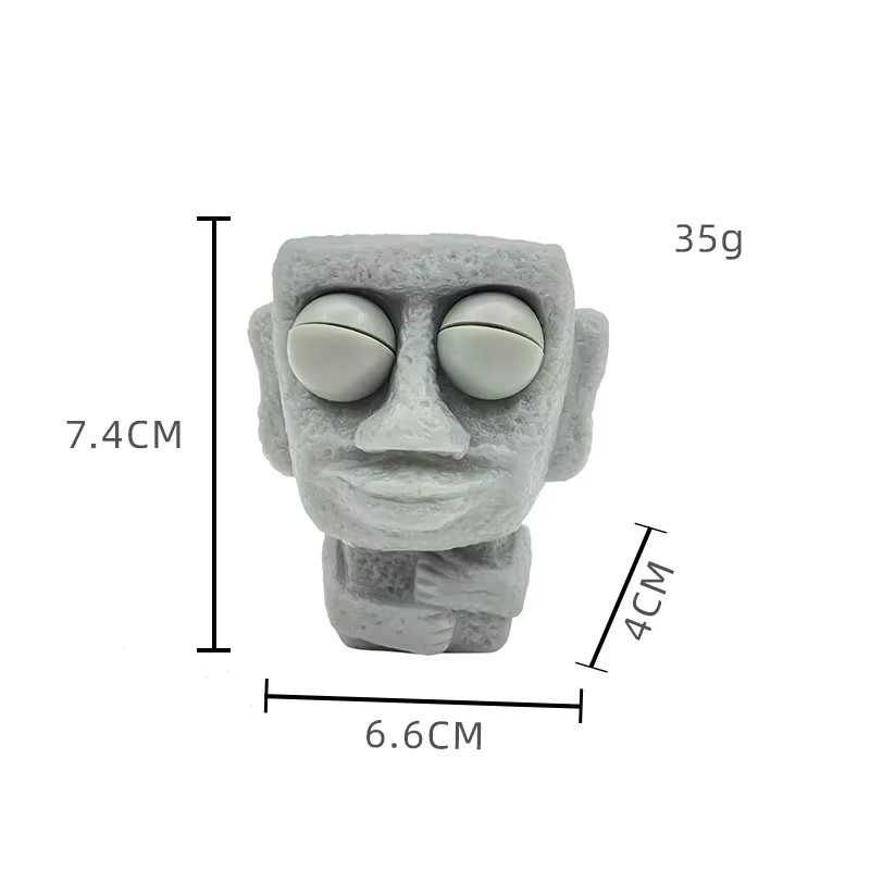 Meade Moai-Statue, weiches Stress-Spielzeug - Bild 5