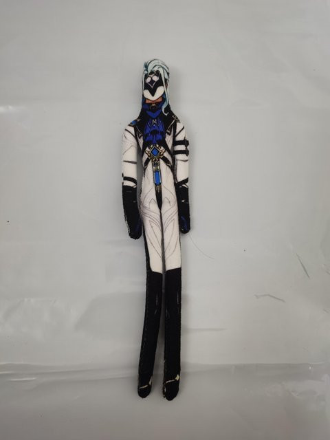 Yiran Health & Beauty Genshin Impact Lohen / Zandik Der Doktor Il Dottore / Pantalone, Plüschtier, 26cm, ab 14 Jahren - Bild 1