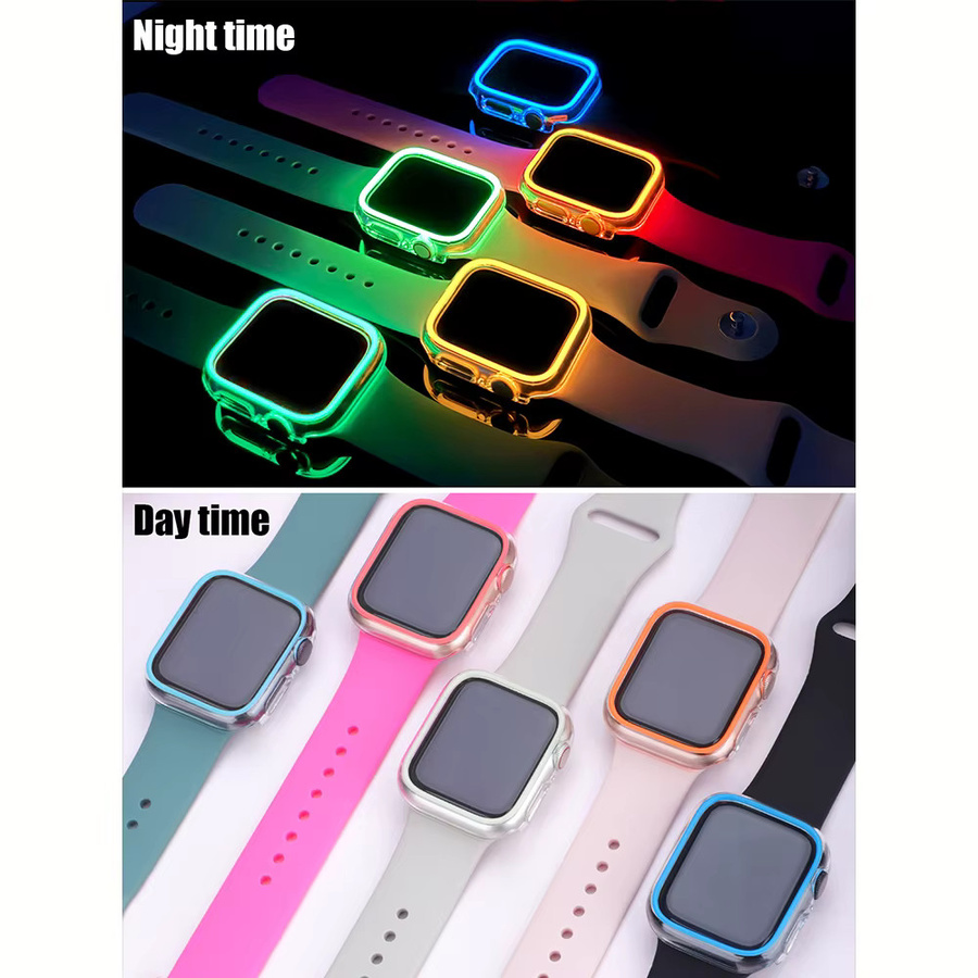 samusak Uhrengehäuse, Silikon, Fluorescent cyan, Unisex - Bild 5