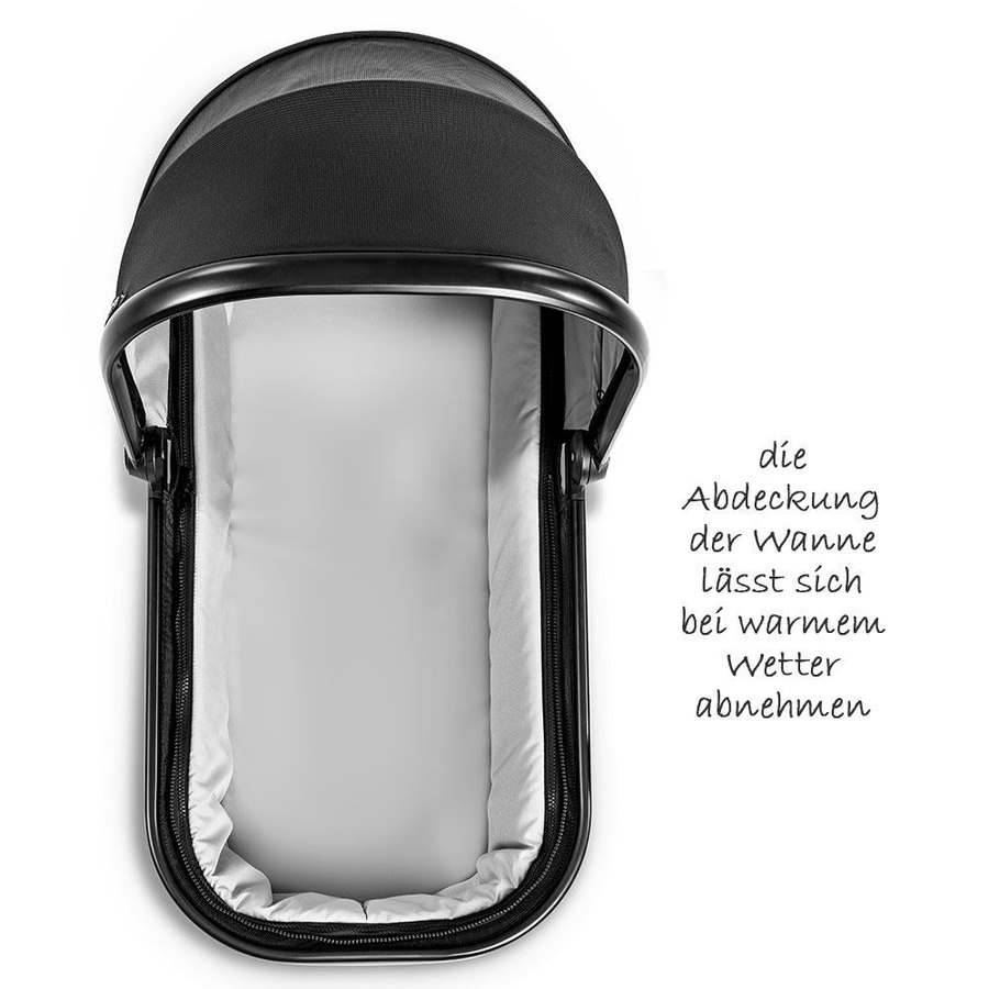Hauck Babywanne für Apollo Sportwagen in Schwarz - Bild 5