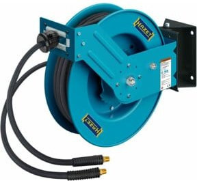 Hazet Schlauchaufroller offen 9040OS-10 für Druckluftschläuche, 20 m, Schwarz-Blau - Bild 2