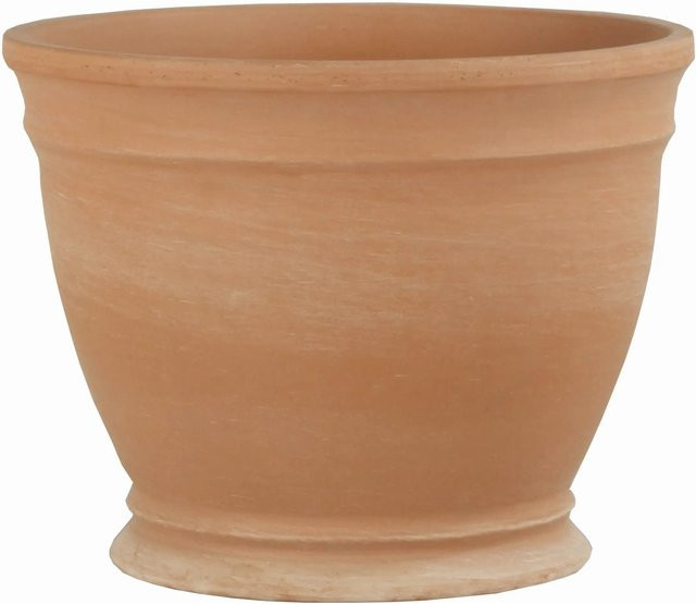 Pflanztopf Gallicus aus Keramik in Antik Brown, Durchmesser: 29 cm, Höhe: 21,2 cm - Bild 1