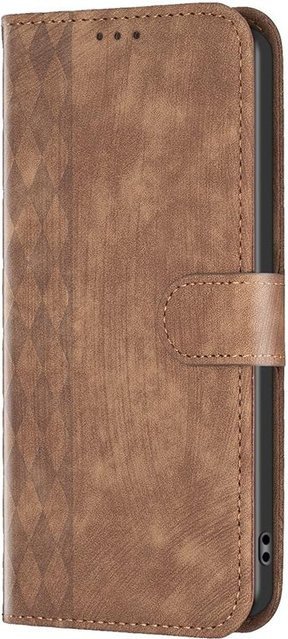 Luxus Magnetische Flip Handyhülle aus Leder mit Kartenfach für Samsung Galaxy A54 5G (SM-A546B / SM-A546V) in Braun - Bild 1