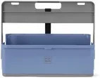 Hotbox Organisationsbox Design 4 Pen Pot in Blau aus Kunststoff, B/T/H: 30,8 x 30,8 x 39,8 cm - Bild 1